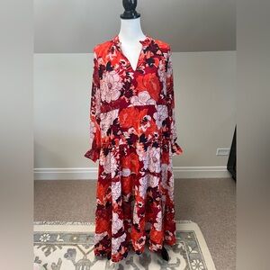Mud Pie maxi dress - size small